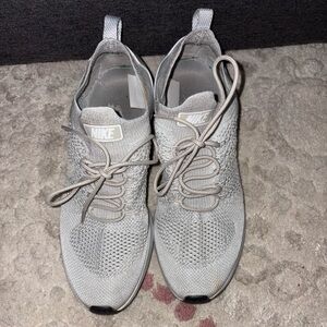Nike Light Gray Knit Running Shoes